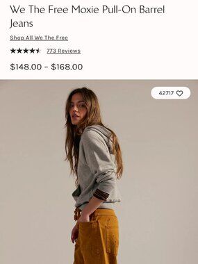 We The Free Moxie Pull On Barrel Jeans